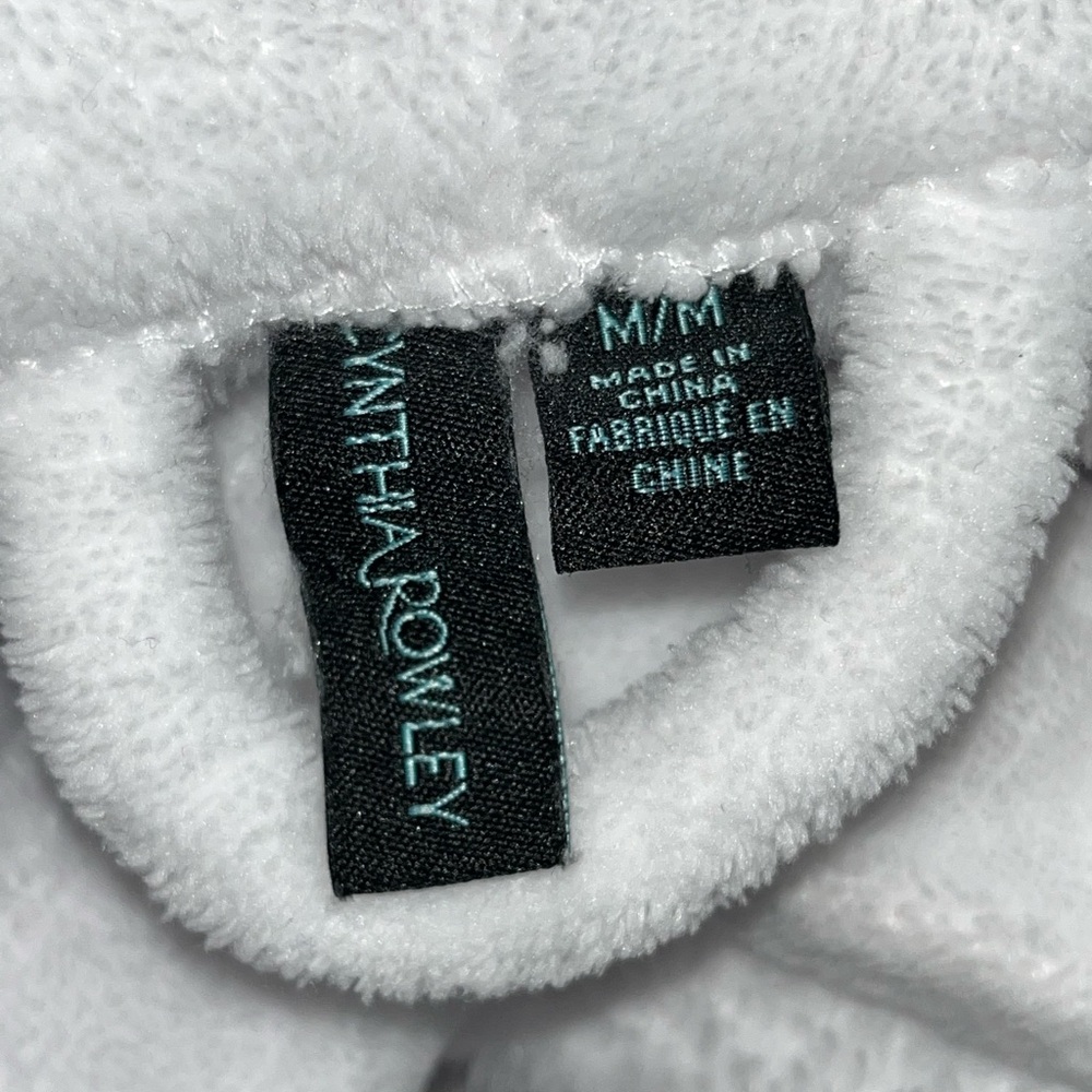 Cynthia Rowley Soft White Robe - Picture 4 of 4